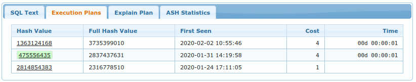 ch3 sql detail execplans