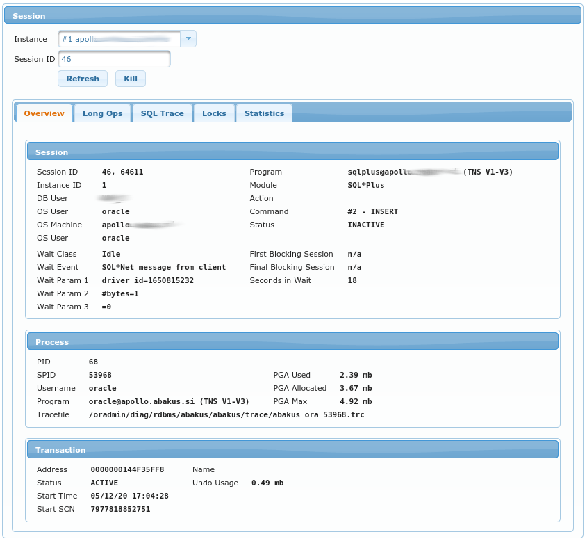 Session Overview